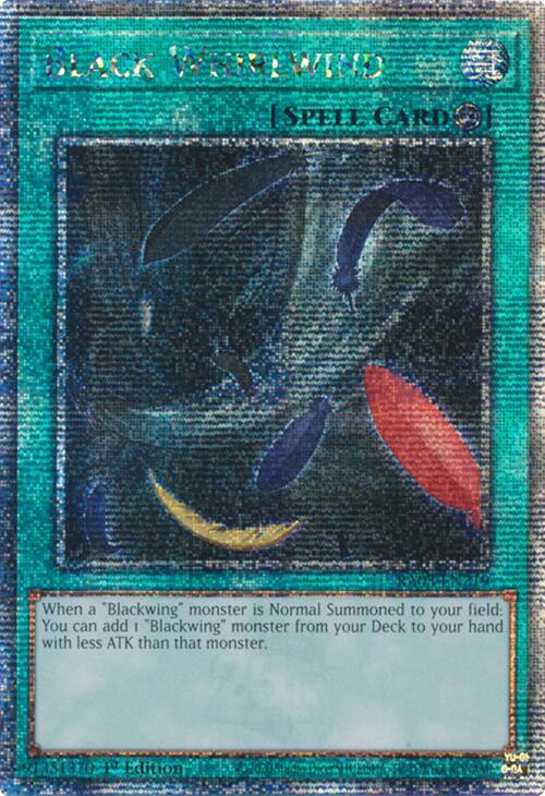 Black Whirlwind (Quarter Century Secret Rare) [RA03-EN219] Quarter Century Secret Rare | Cracking-Singles