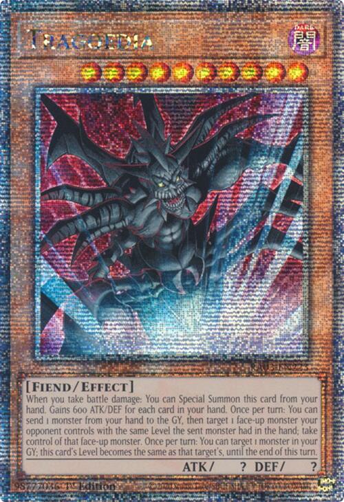 Tragoedia (Quarter Century Secret Rare) [RA03-EN223] Quarter Century Secret Rare | Cracking-Singles