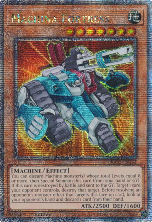 Machina Fortress (Quarter Century Secret Rare) [RA03-EN233] Quarter Century Secret Rare | Cracking-Singles