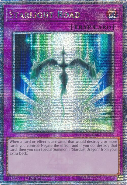 Starlight Road (Quarter Century Secret Rare) [RA03-EN235] Quarter Century Secret Rare | Cracking-Singles