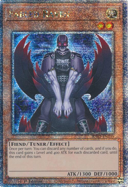 Fabled Raven (Quarter Century Secret Rare) [RA03-EN239] Quarter Century Secret Rare | Cracking-Singles