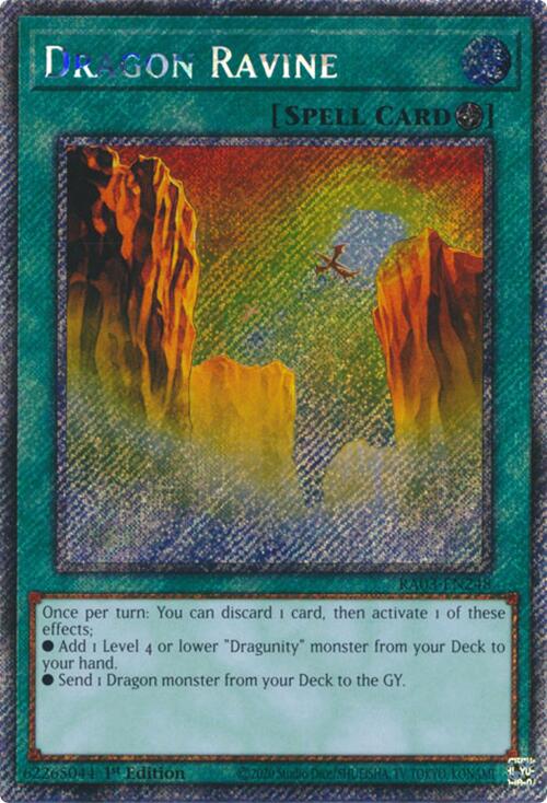 Dragon Ravine (Platinum Secret Rare) [RA03-EN248] Platinum Secret Rare | Cracking-Singles