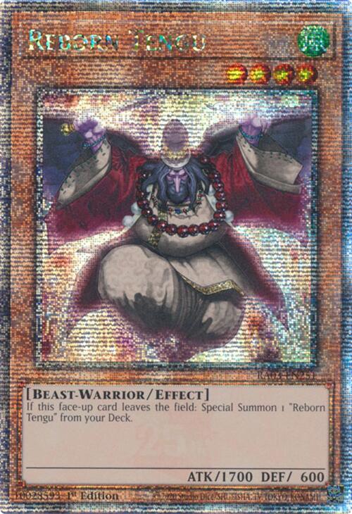 Reborn Tengu (Quarter Century Secret Rare) [RA03-EN251] Quarter Century Secret Rare | Cracking-Singles