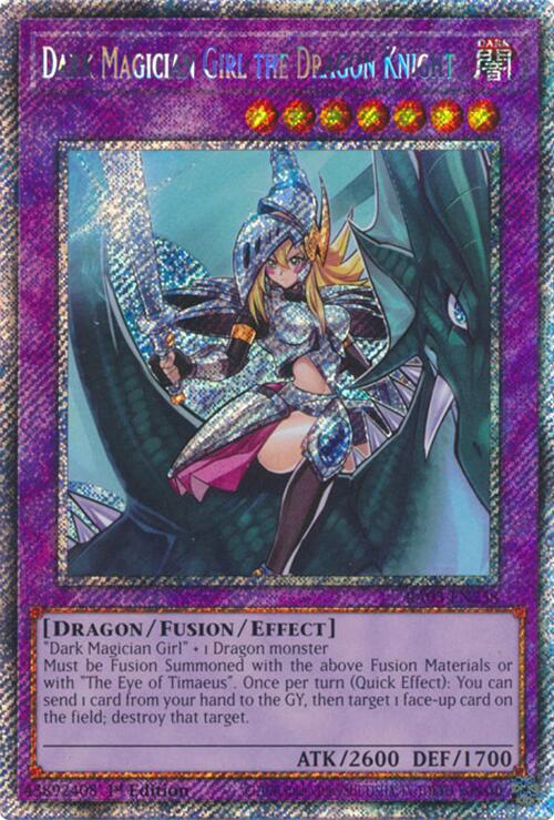 Dark Magician Girl the Dragon Knight (Platinum Secret Rare) [RA03-EN258] Platinum Secret Rare | Cracking-Singles