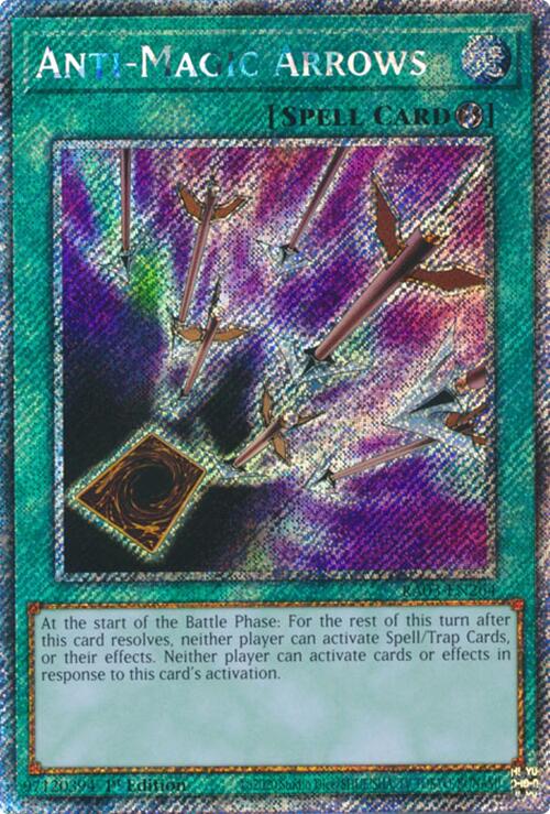 Anti-Magic Arrows (Platinum Secret Rare) [RA03-EN264] Platinum Secret Rare | Cracking-Singles