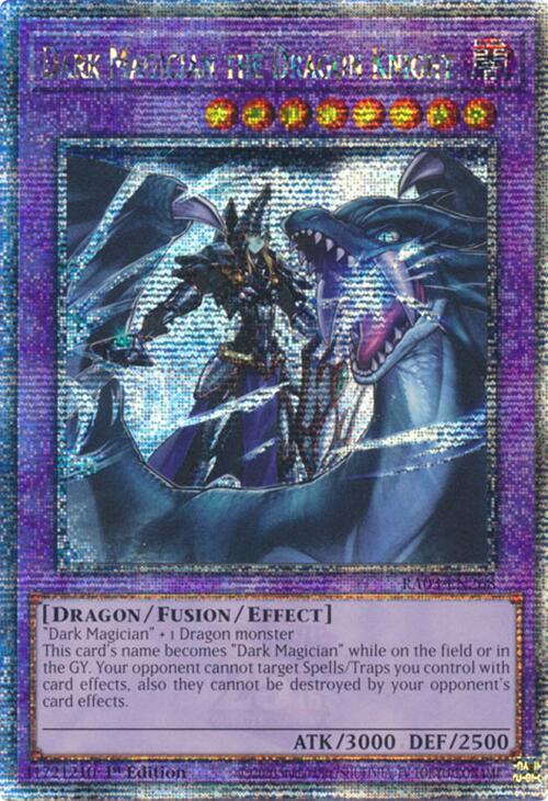 Dark Magician the Dragon Knight (Quarter Century Secret Rare) [RA03-EN268] Quarter Century Secret Rare | Cracking-Singles