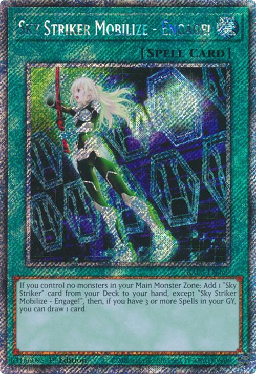 Sky Striker Mobilize - Engage! (Platinum Secret Rare) [RA03-EN269] Platinum Secret Rare | Cracking-Singles