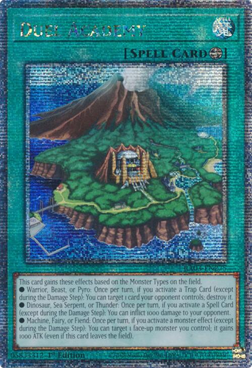 Duel Academy (card) (Quarter Century Secret Rare) [RA03-EN275] Quarter Century Secret Rare | Cracking-Singles