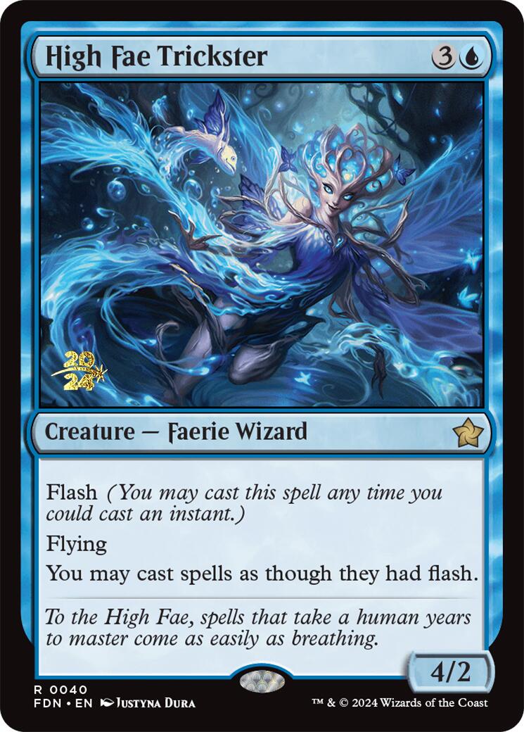 High Fae Trickster [Foundations Prerelease Promos] | Cracking-Singles