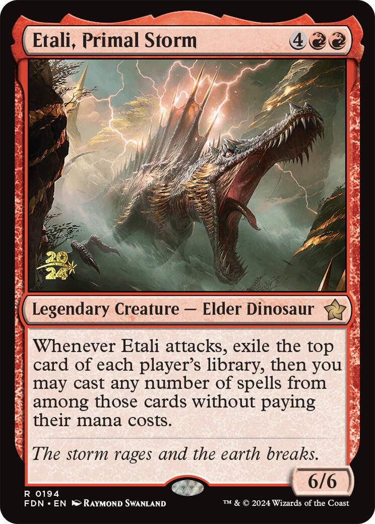 Etali, Primal Storm [Foundations Prerelease Promos] | Cracking-Singles