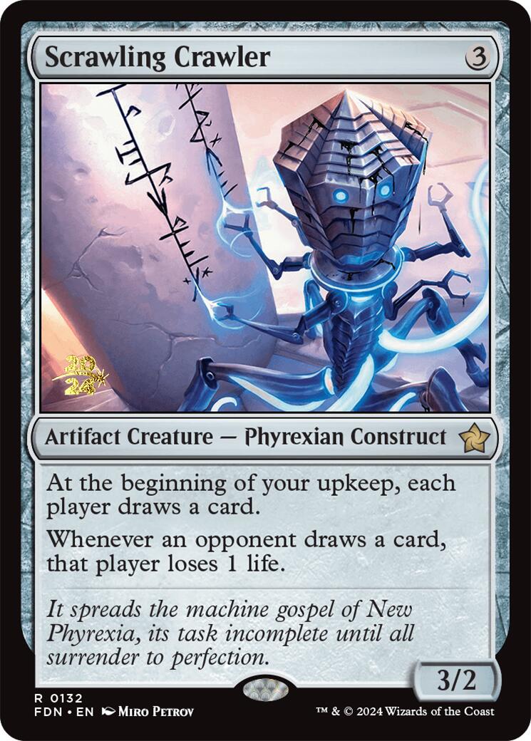 Scrawling Crawler [Foundations Prerelease Promos] | Cracking-Singles