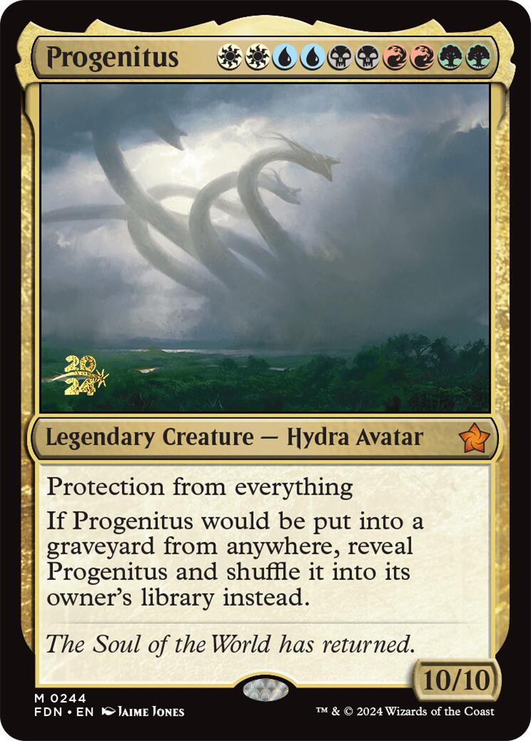 Progenitus [Foundations Prerelease Promos] | Cracking-Singles