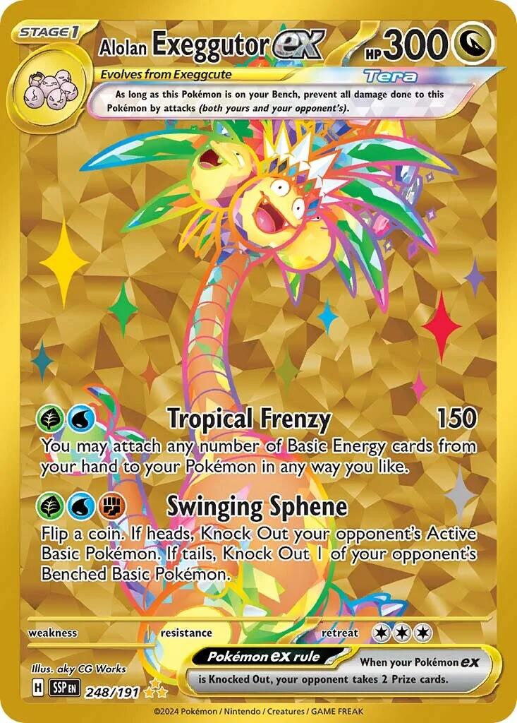 Alolan Exeggutor ex (248/191) [Scarlet & Violet: Surging Sparks] | Cracking-Singles