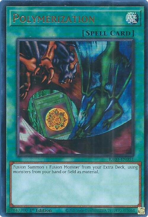 Polymerization (Alternate Art) (UR) [RA03-EN051] Ultra Rare | Cracking-Singles