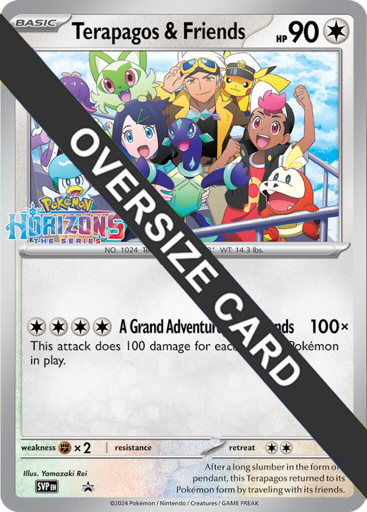 Terapagos & Friends (Jumbo Card) [Miscellaneous Cards] | Cracking-Singles