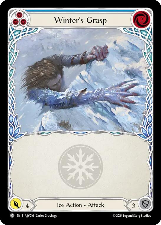 Winter's Grasp (Blue) [AJV016] (Armory Deck: Jarl Vetreidi) | Cracking-Singles