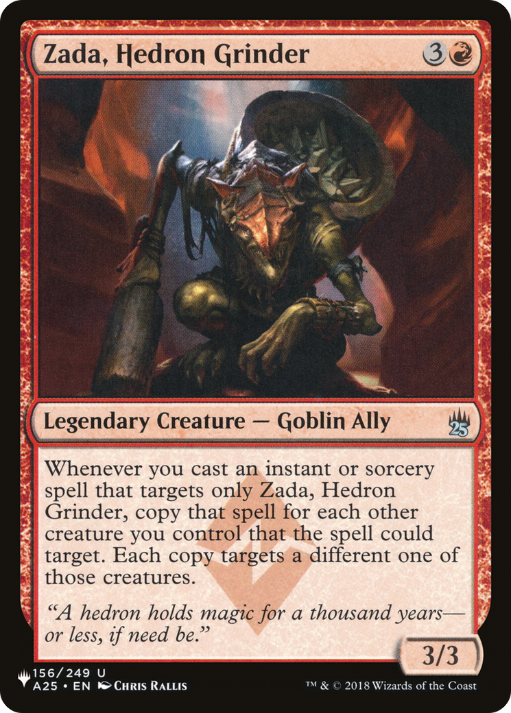 Zada, Hedron Grinder [The List Reprints] | Cracking-Singles