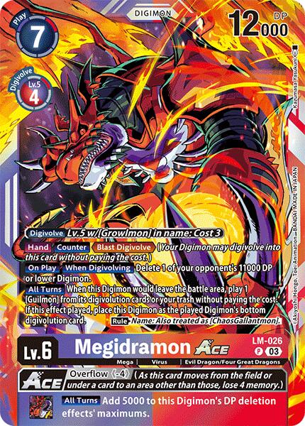 Megidramon ACE [LM-026] [Special Limited Set] | Cracking-Singles