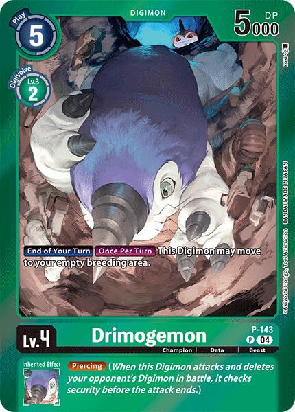 Drimogemon [P-143] (Reprint) [Special Limited Set] | Cracking-Singles