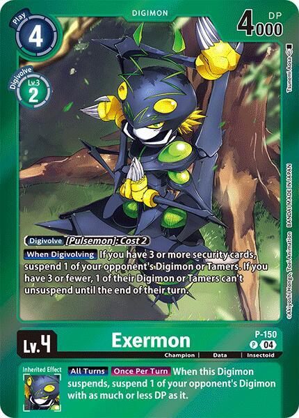 Exermon [P-150] (Reprint) [Special Limited Set] | Cracking-Singles