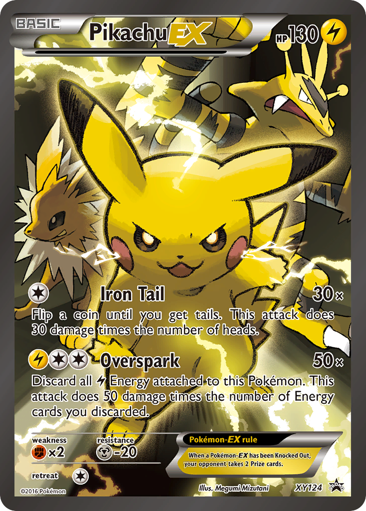 Pikachu EX (XY124) [XY: Black Star Promos] | Cracking-Singles