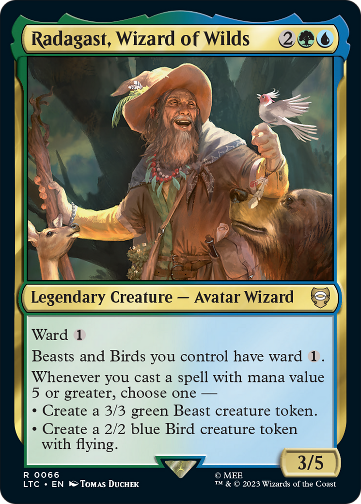 Radagast, Wizard of Wilds [The Lord of the Rings: Tales of Middle-Earth Commander] | Cracking-Singles