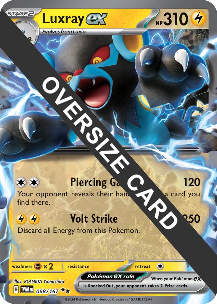 Luxray ex (068/167) (Jumbo Card) [Miscellaneous Cards] | Cracking-Singles