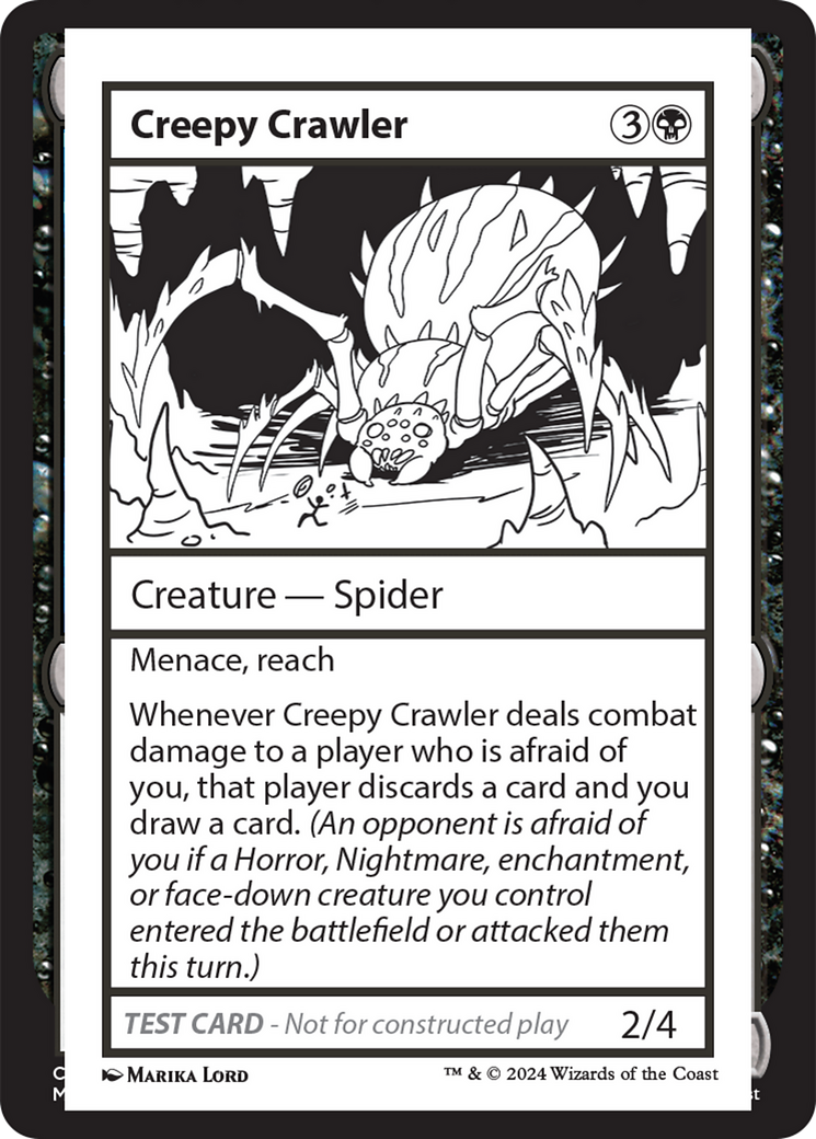 Creepy Crawler [Mystery Booster 2 Playtest Cards] | Cracking-Singles