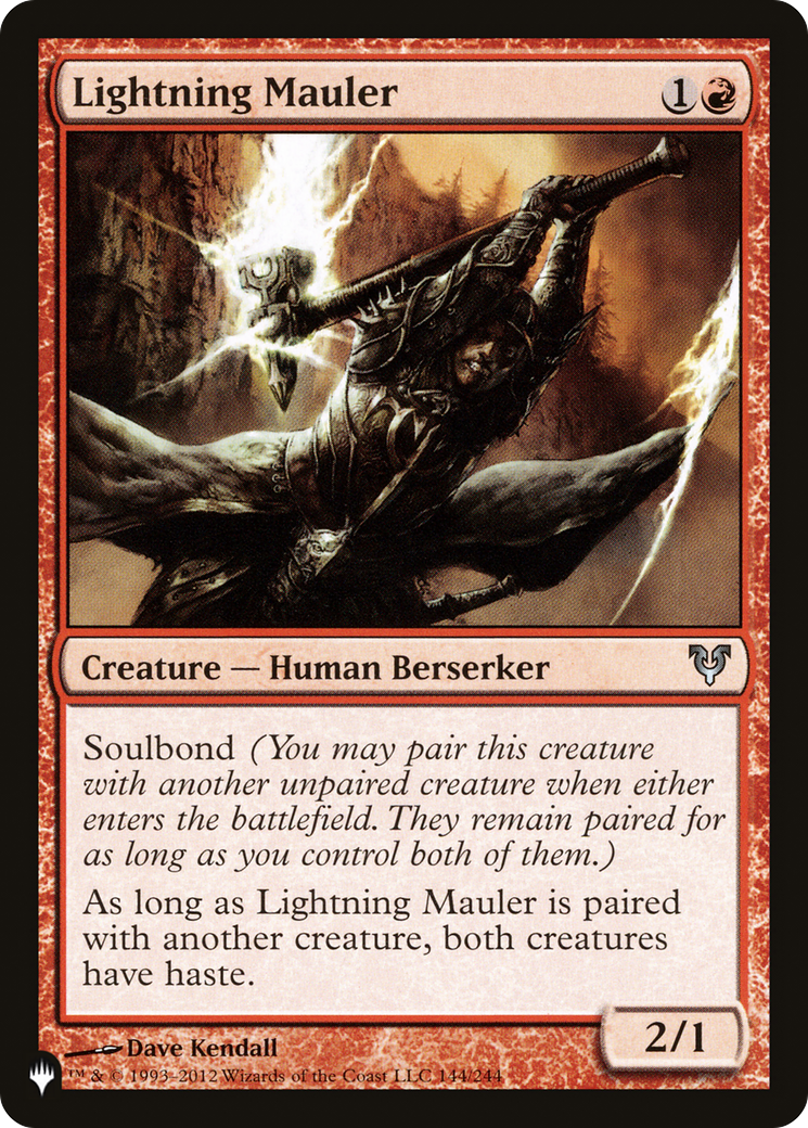 Lightning Mauler [The List] | Cracking-Singles