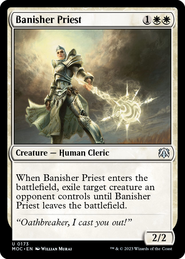 Banisher Priest [March of the Machine Commander] | Cracking-Singles