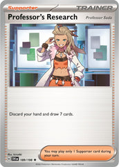 Professor's Research (189/198) (Theme Deck Exclusive) [Scarlet & Violet: Base Set] | Cracking-Singles