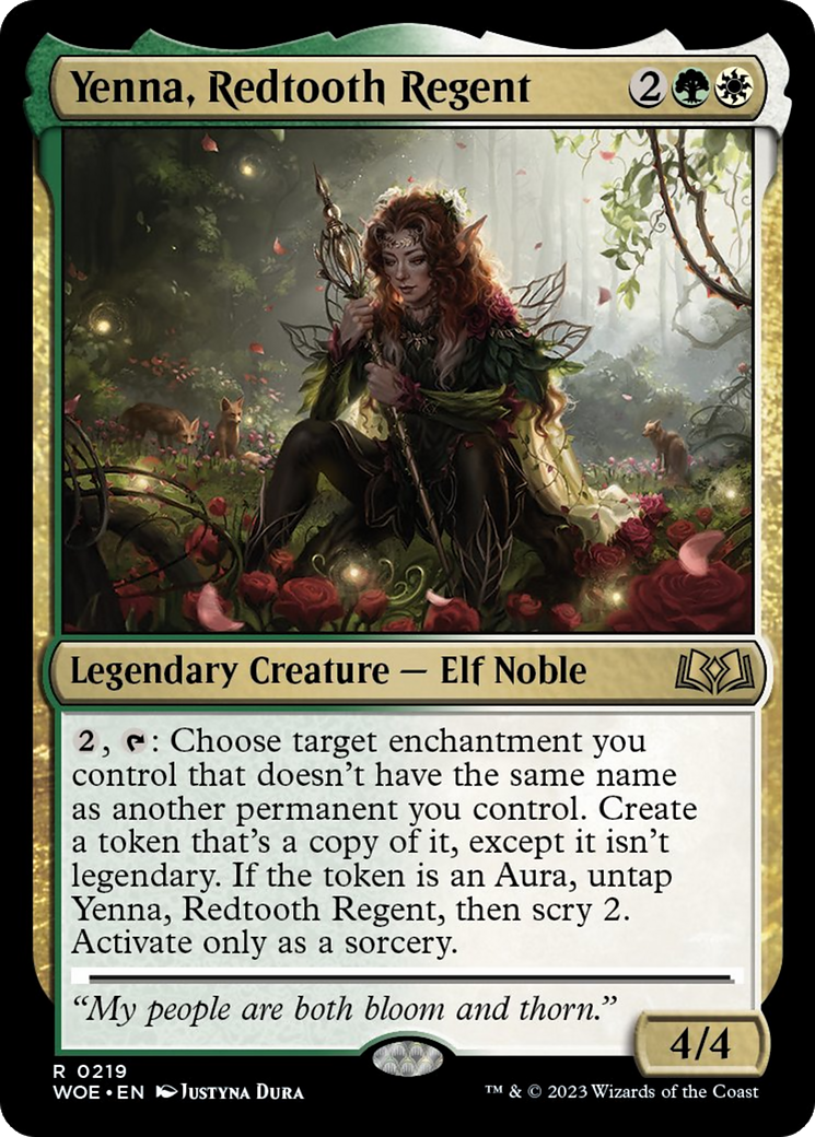 Yenna, Redtooth Regent [Wilds of Eldraine] | Cracking-Singles