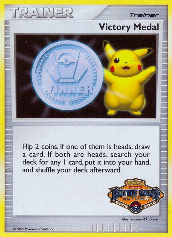 Victory Medal (2009-2010) (Battle Road Autumn) [League & Championship Cards] | Cracking-Singles