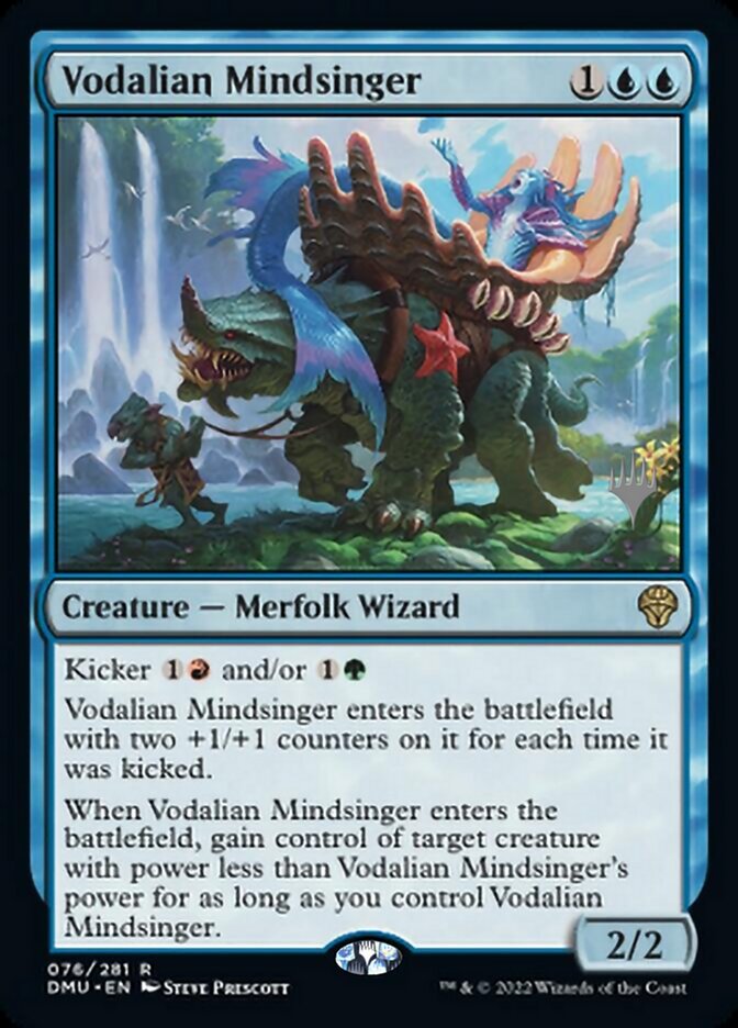 Vodalian Mindsinger (Promo Pack) [Dominaria United Promos] | Cracking-Singles