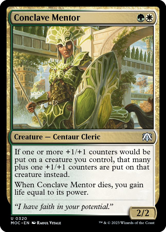 Conclave Mentor [March of the Machine Commander] | Cracking-Singles