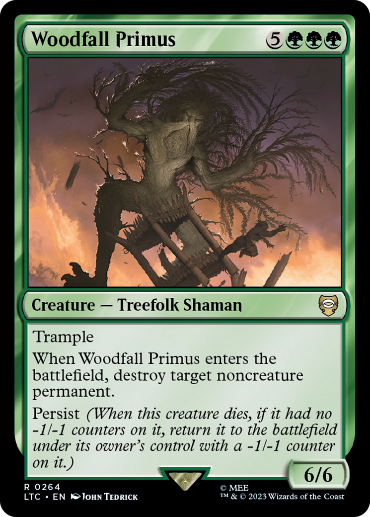 Woodfall Primus [The Lord of the Rings: Tales of Middle-Earth Commander] | Cracking-Singles