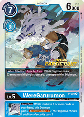 WereGarurumon [P-008] (Online Regional - Participant) [Promotional Cards] | Cracking-Singles