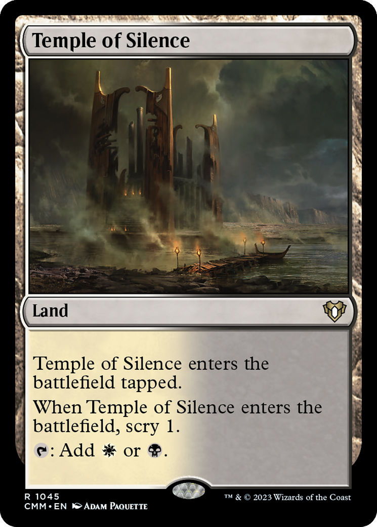 Temple of Silence [Commander Masters] | Cracking-Singles