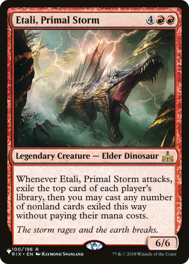 Etali, Primal Storm [The List] | Cracking-Singles