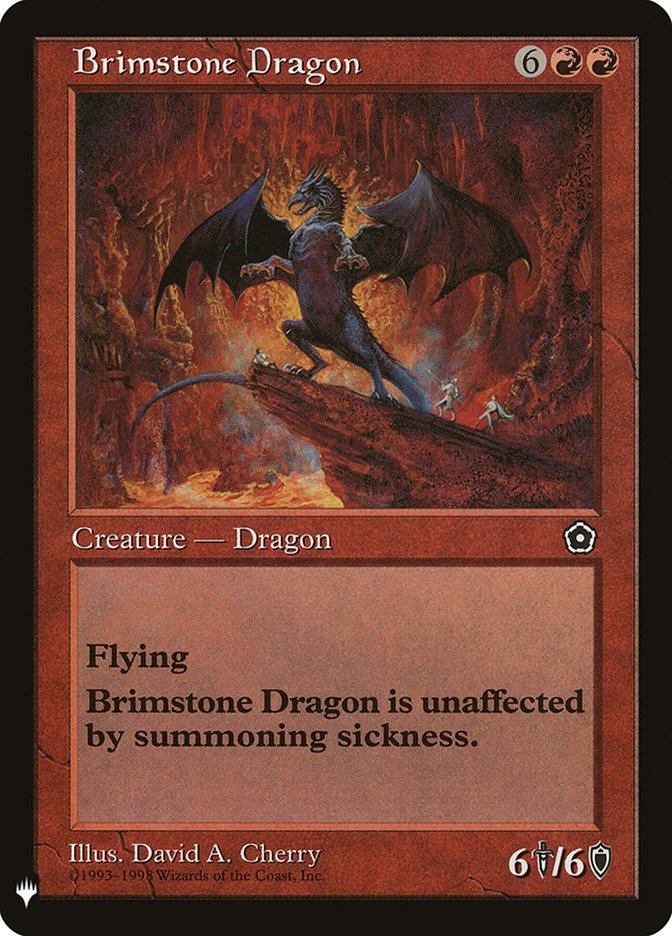 Brimstone Dragon [Mystery Booster] | Cracking-Singles