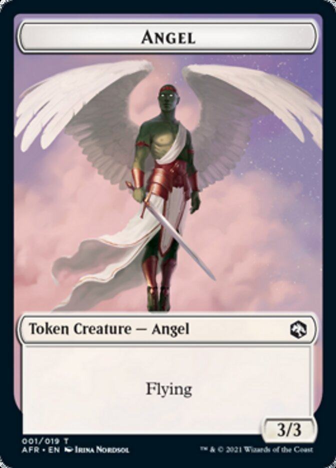 Angel Token [Dungeons & Dragons: Adventures in the Forgotten Realms Tokens] | Cracking-Singles