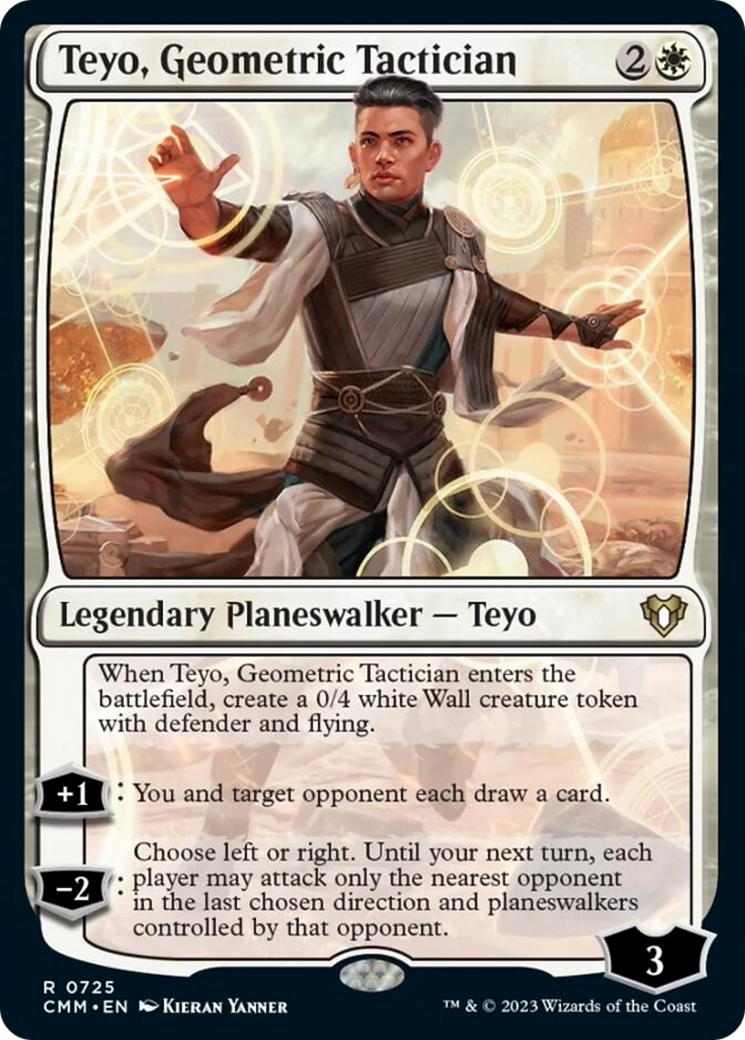 Teyo, Geometric Tactician [Commander Masters] | Cracking-Singles