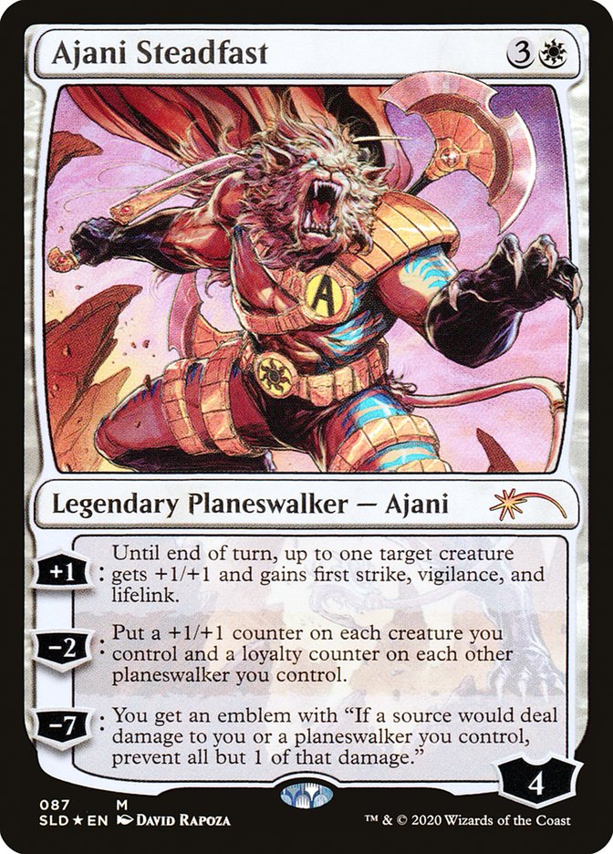 Ajani Steadfast [Secret Lair Drop Series] | Cracking-Singles