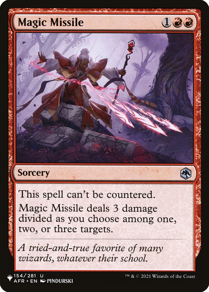 Magic Missile [The List] | Cracking-Singles