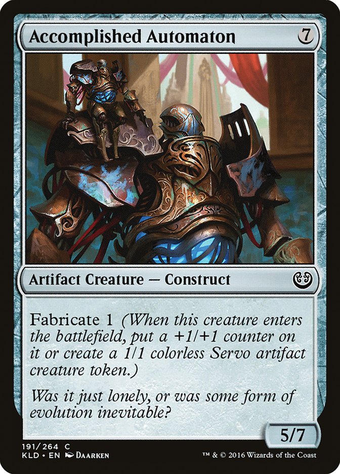 Accomplished Automaton [Kaladesh] | Cracking-Singles