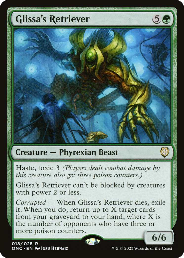 Glissa's Retriever [Phyrexia: All Will Be One Commander] | Cracking-Singles