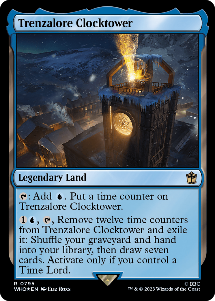 Trenzalore Clocktower (Surge Foil) [Doctor Who] | Cracking-Singles