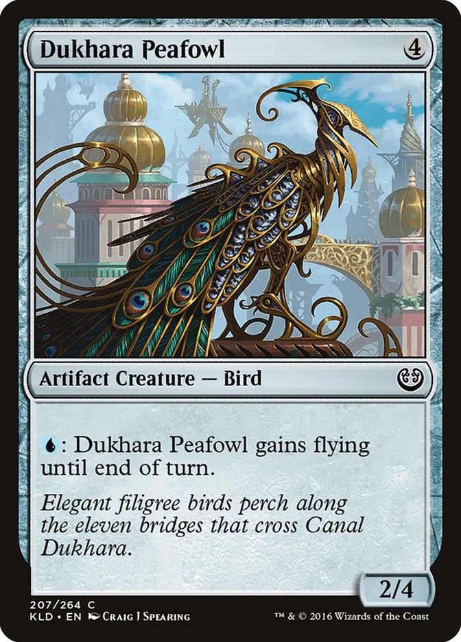 Dukhara Peafowl [Kaladesh] | Cracking-Singles