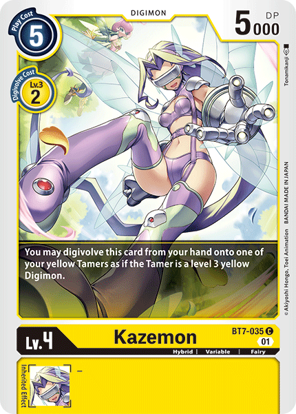 Kazemon [BT7-035] [Next Adventure] | Cracking-Singles