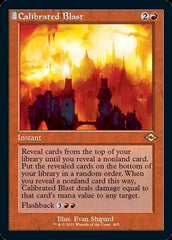 Calibrated Blast (Retro Foil Etched) [Modern Horizons 2] | Cracking-Singles